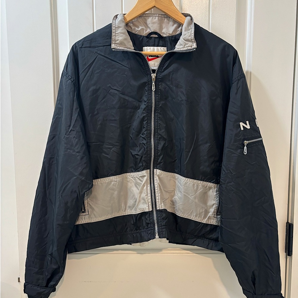 Vintage Nike Windbreaker Jacket 90s Kids Large Womens Size Small Medium